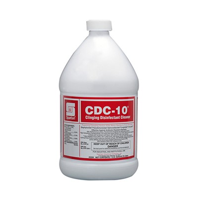 CDC-10 CLINGING DISINFECTANT 4 GL/CS.