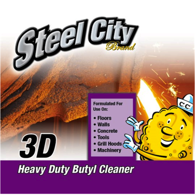 STEEL CITY 3-D BUTYL DEGREASER