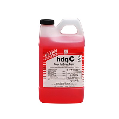 CLEAN ON THE GO HDQ-C DISENFECTANT