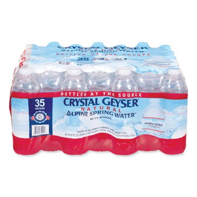 CRYSTAL GEYSER WATER 16.9 OZ 35/CASE