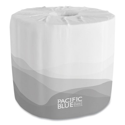 PACIFIC BLUE BASIC TOILET TISSUE 1-PLY