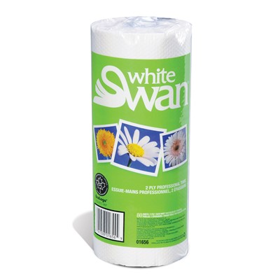 WHITE SWAN PROF TOWEL 80/RL 30/CS WH