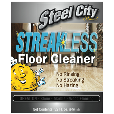 STEEL CITY STREAKLESS FLOOR CLEANER
